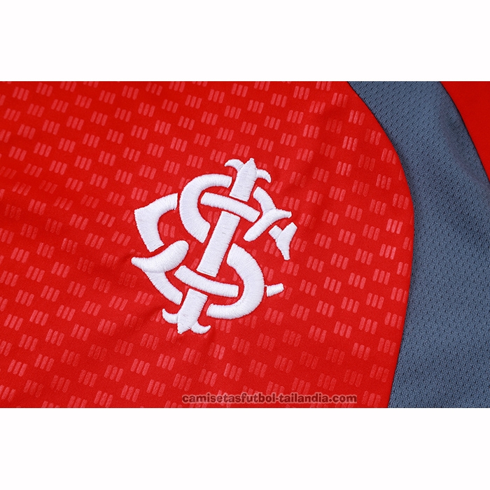 Chandal del SC Internacional Manga Corta 26/27 Rojo - Pantalon Corto